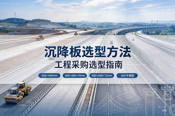 丰县沉降板选择方法