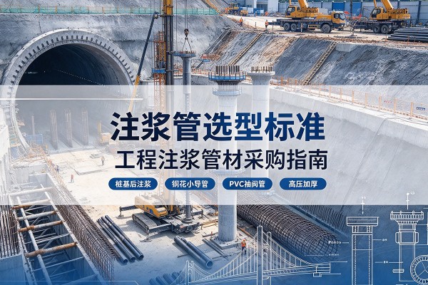 丰县注浆管选型标准