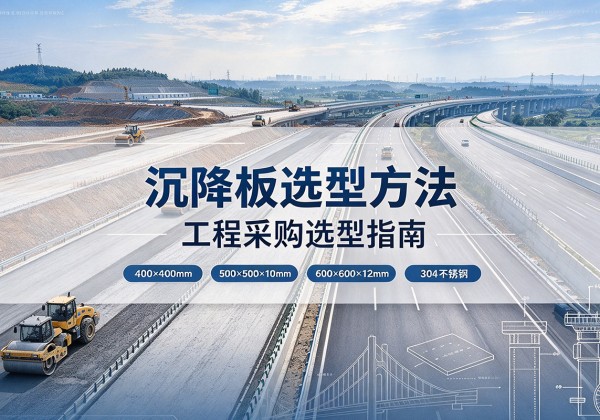 丰县沉降板选择方法